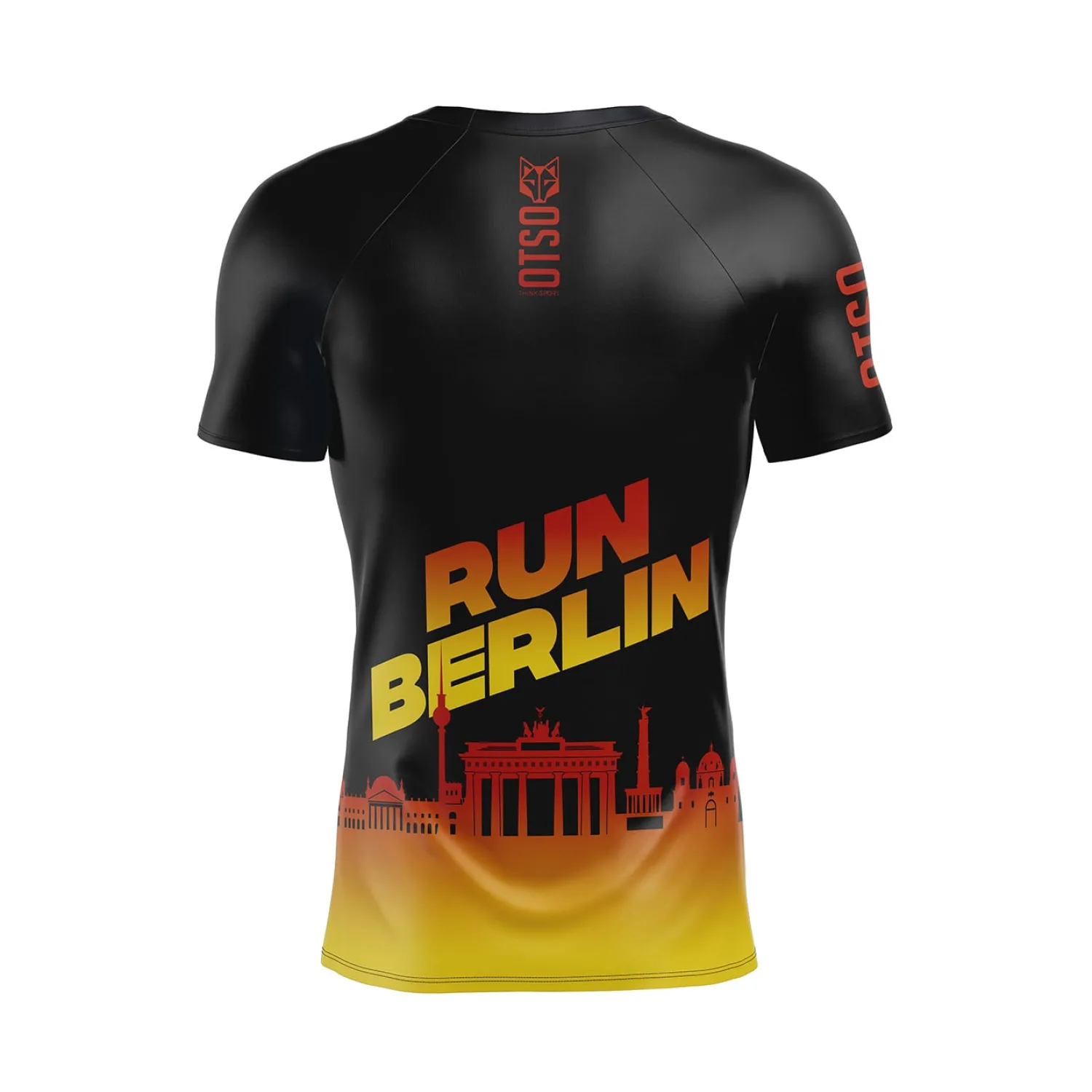 New OTSO Camiseta Técnica Running Hombre Manga Corta - Run Berlin