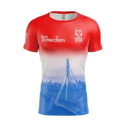 Outlet OTSO Camiseta Técnica Running Hombre Manga Corta - Run Rotterdam