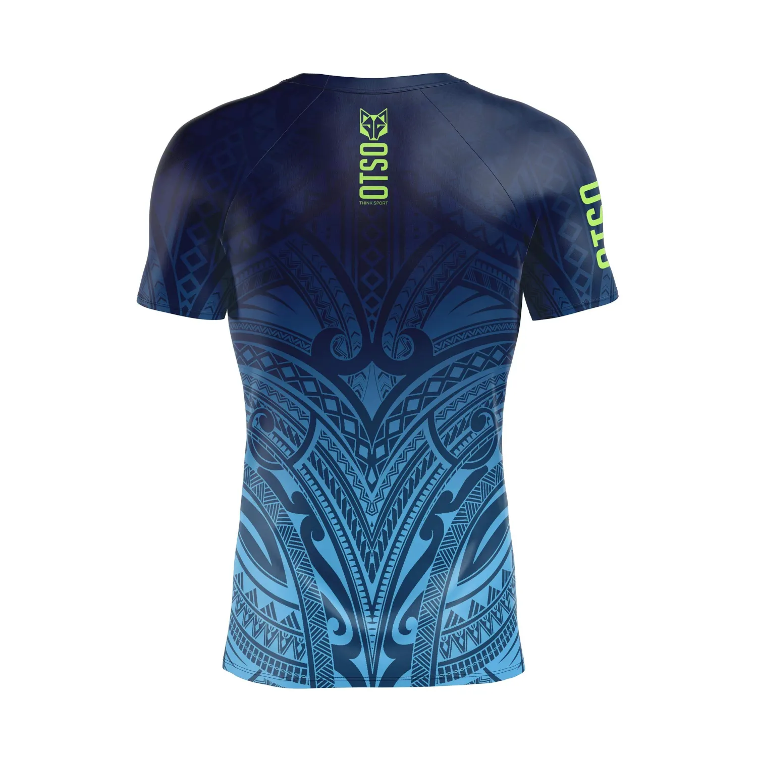 Clearance OTSO Camiseta Técnica Running Hombre Manga Corta - Maori