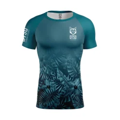 Flash Sale OTSO Camiseta Técnica Running Hombre Manga Corta - Tropical Green