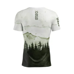 Discount OTSO Camiseta Técnica Running Hombre Manga Corta - Green Forest