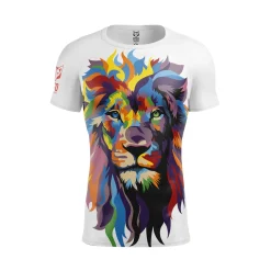 Online OTSO Camiseta Técnica Running Hombre Manga Corta - Blue Camo