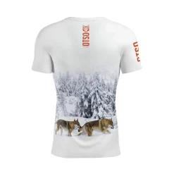 Online OTSO Camiseta Técnica Running Hombre Manga Corta - Wolf