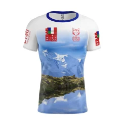Best Sale OTSO Camiseta Técnica Running Hombre Manga Corta - Trail Run Montblanc 2024