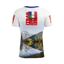 Best Sale OTSO Camiseta Técnica Running Hombre Manga Corta - Trail Run Montblanc 2024