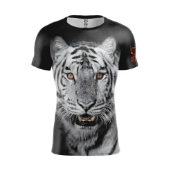 Clearance OTSO Camiseta Técnica Running Hombre Manga Corta - Tiger