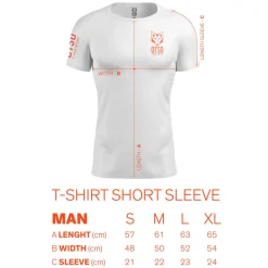 Hot OTSO Camiseta Técnica Running Hombre Manga Corta - Auroras Boreales