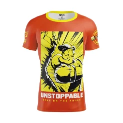 Outlet OTSO Camiseta Técnica Running Hombre Manga Corta - Blue Camo