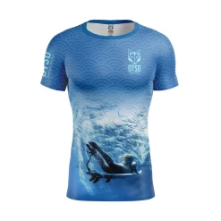 Shop OTSO Camiseta Técnica Running Hombre Manga Corta - Surf