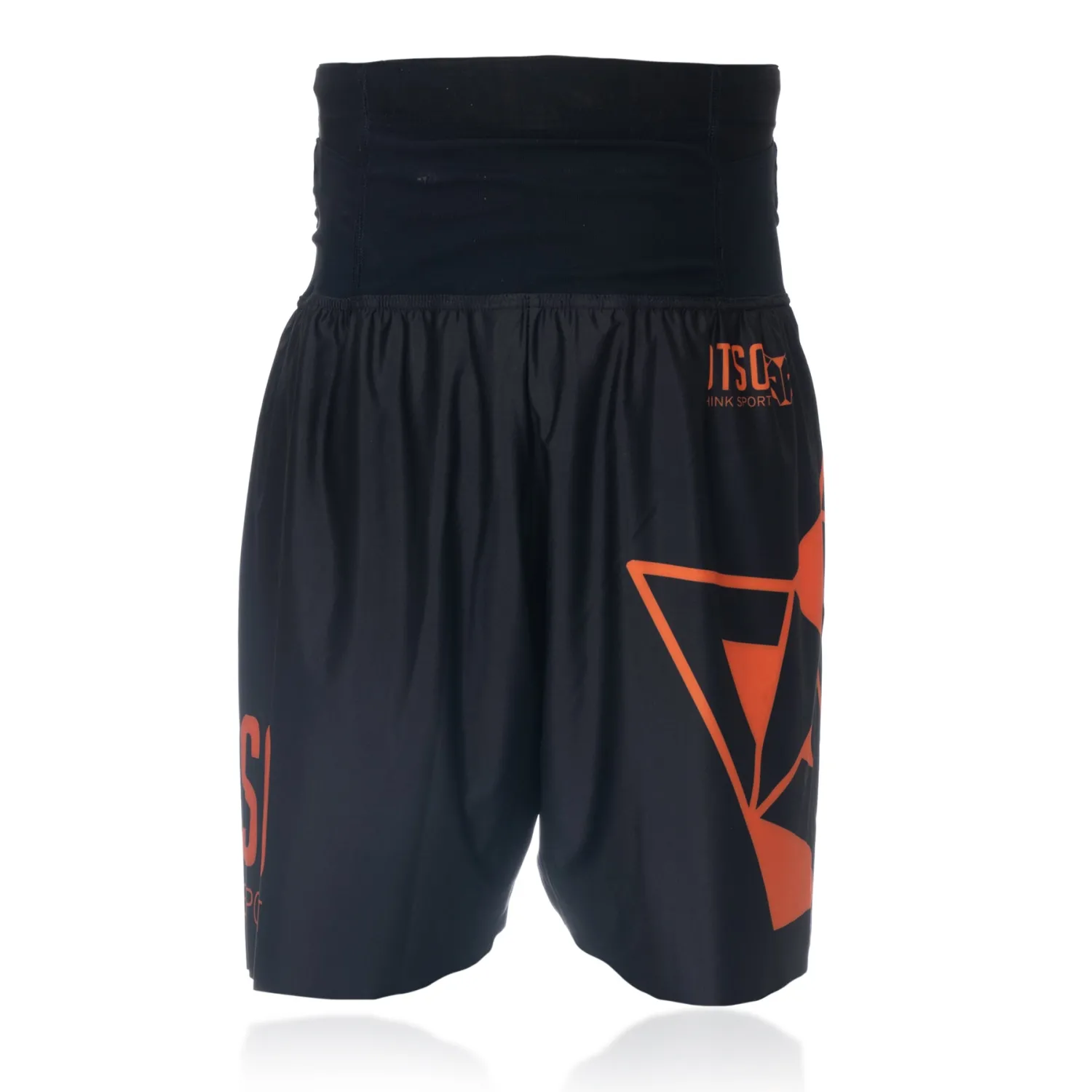 Cheap OTSO Pantalón corto - Black & Orange