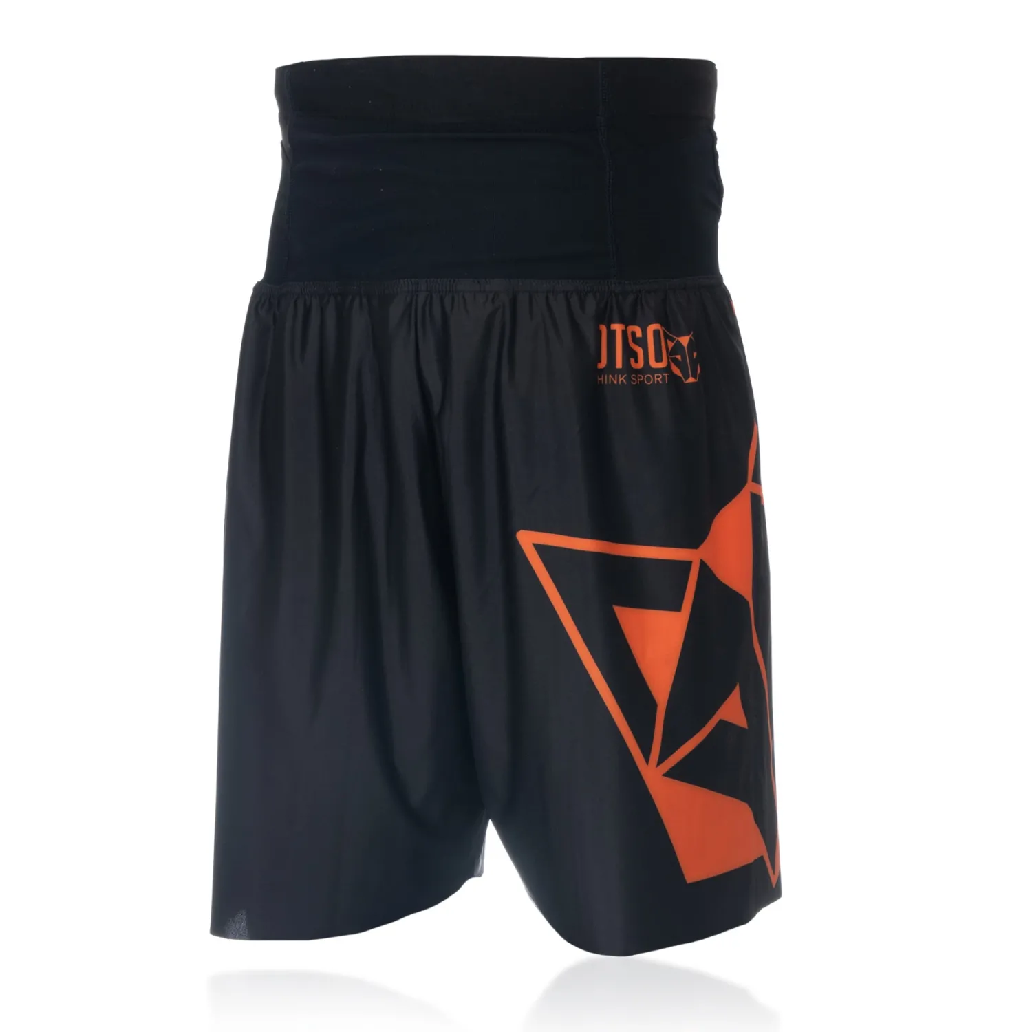Cheap OTSO Pantalón corto - Black & Orange
