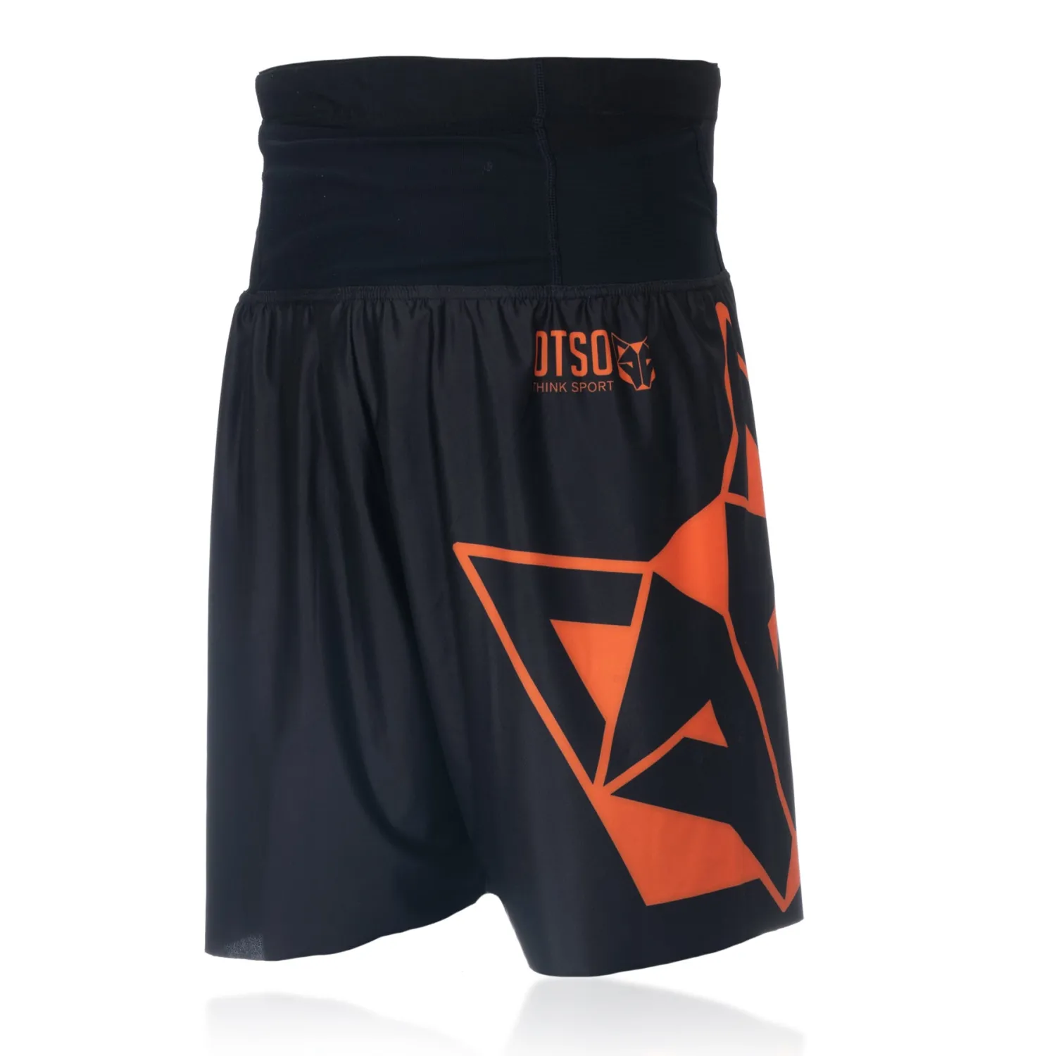 Cheap OTSO Pantalón corto - Black & Orange