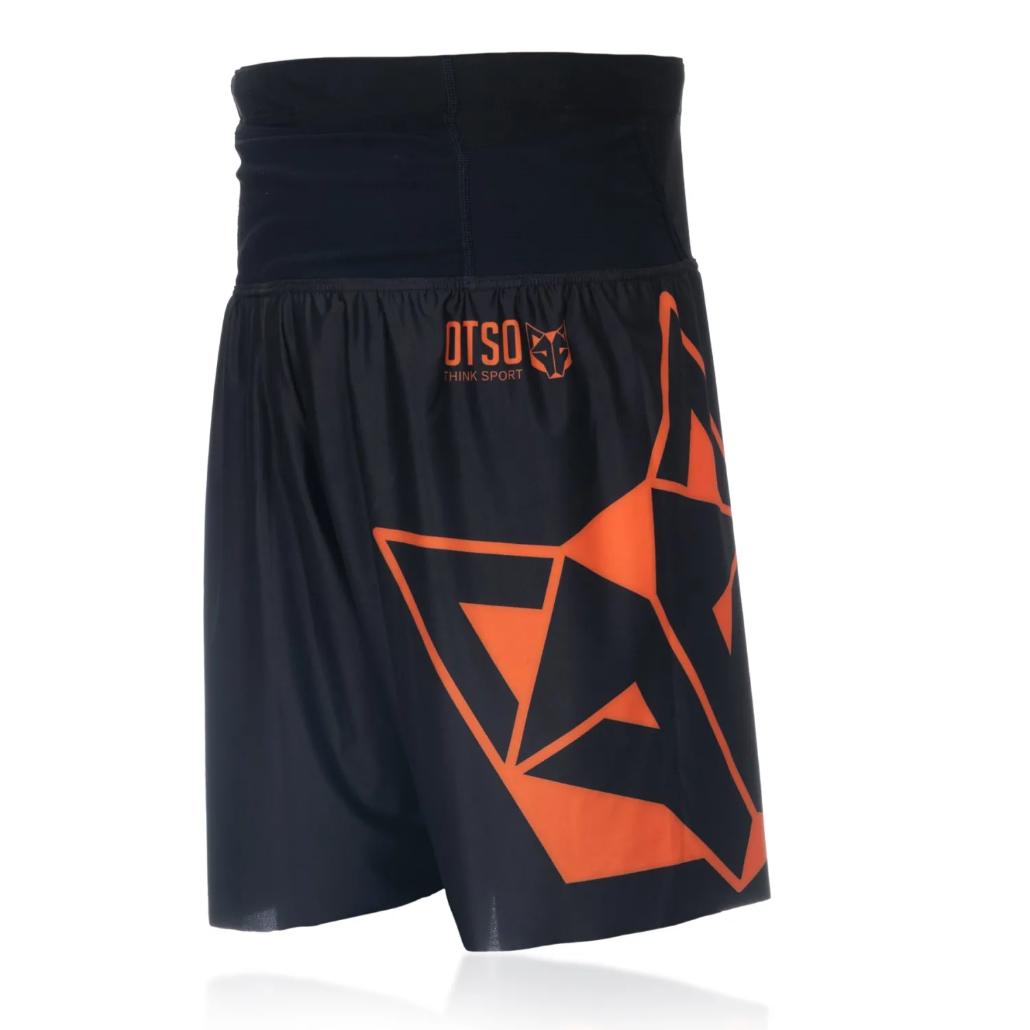 Cheap OTSO Pantalón corto - Black & Orange