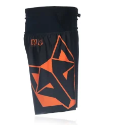 Cheap OTSO Pantalón corto - Black & Orange