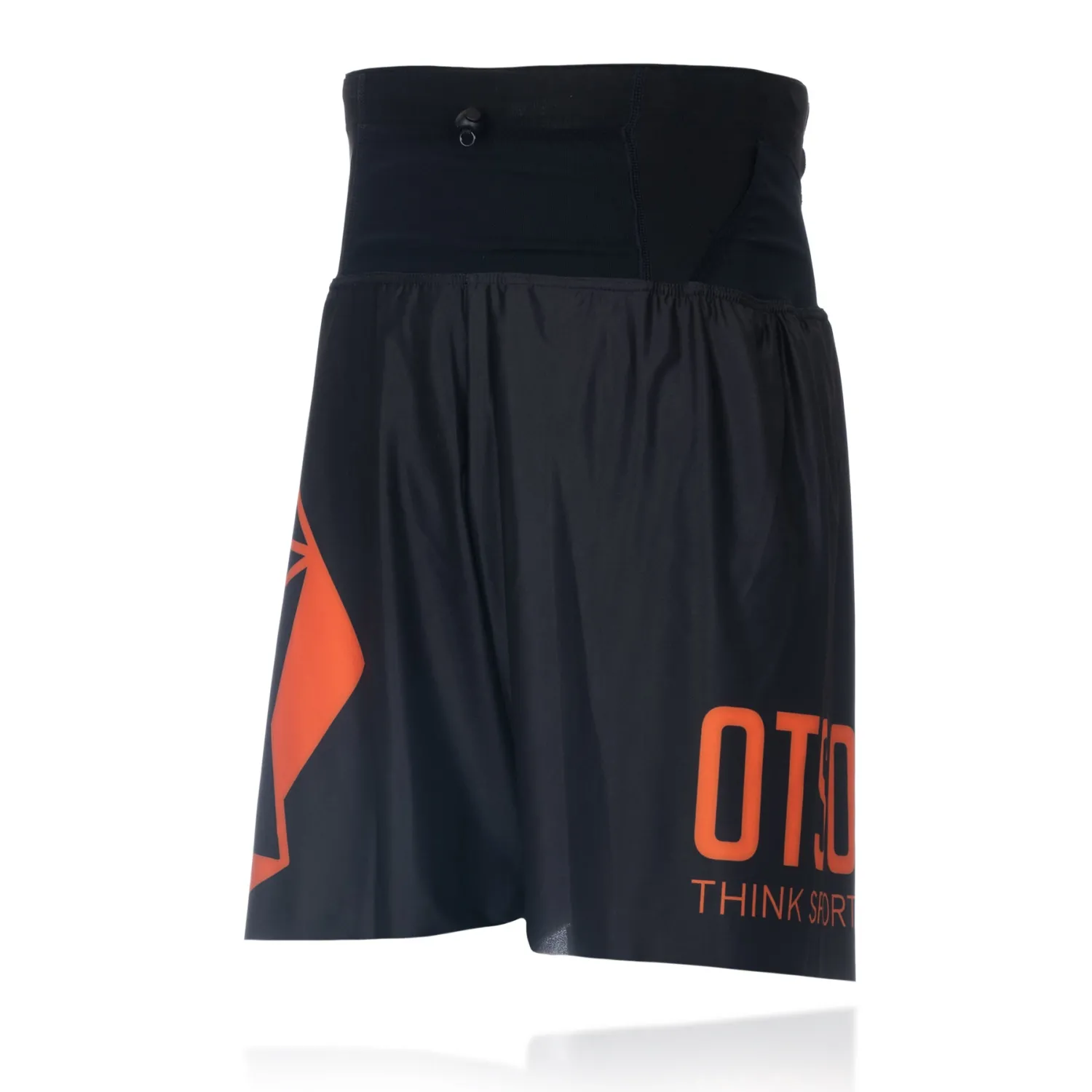 Cheap OTSO Pantalón corto - Black & Orange