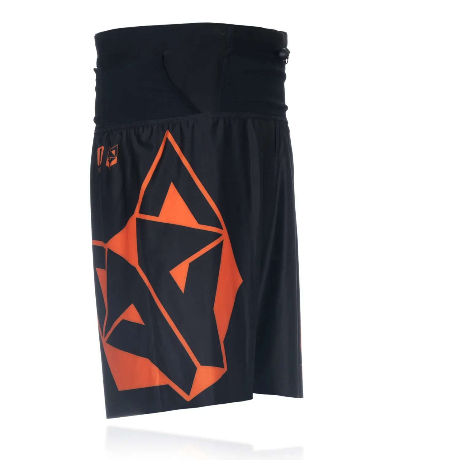 Cheap OTSO Pantalón corto - Black & Orange