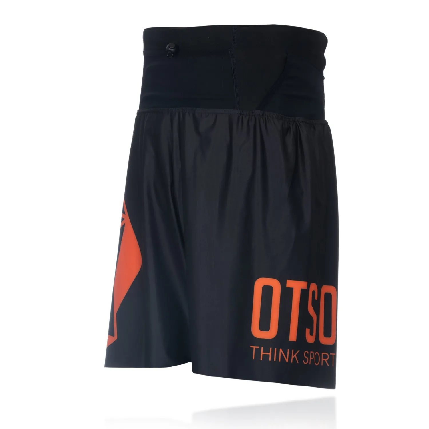 Cheap OTSO Pantalón corto - Black & Orange