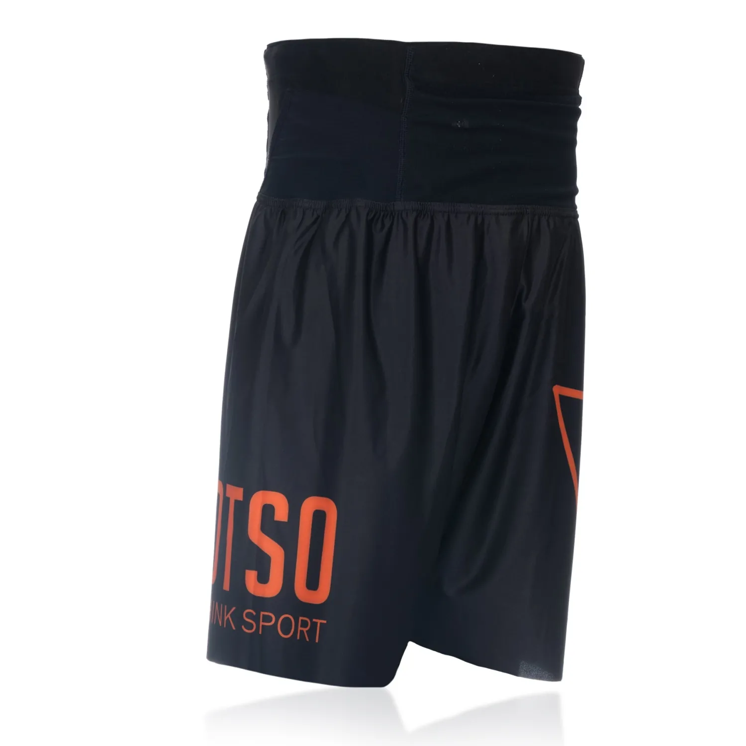 Cheap OTSO Pantalón corto - Black & Orange
