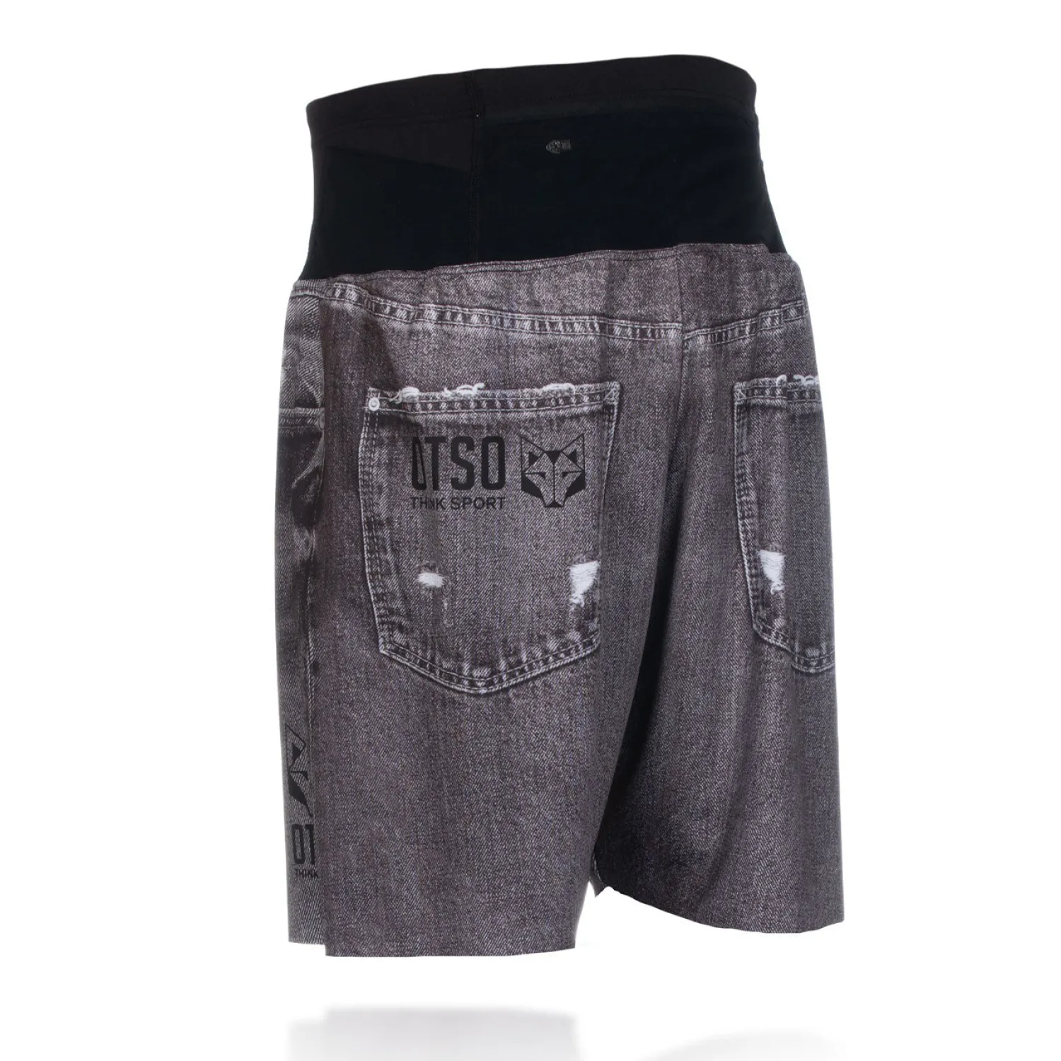 Best Sale OTSO Pantalón corto - Black Jeans