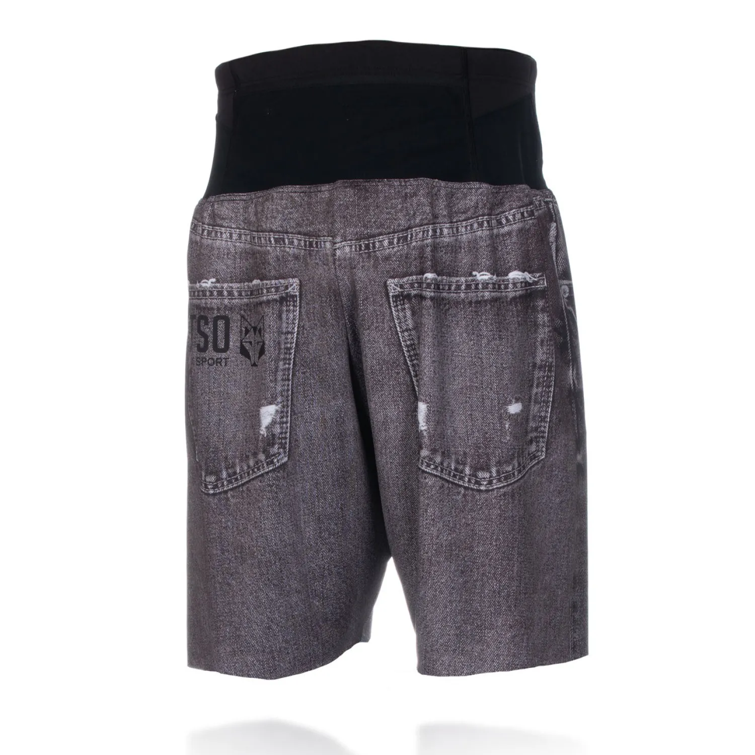 Best Sale OTSO Pantalón corto - Black Jeans
