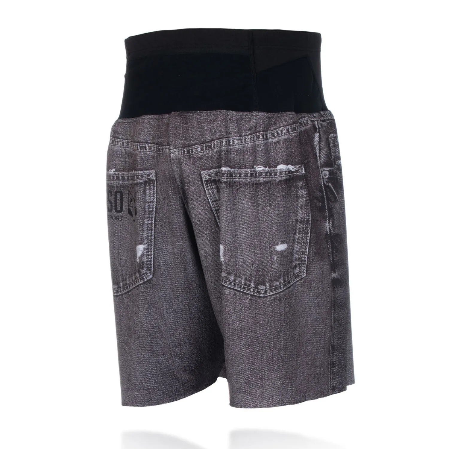 Best Sale OTSO Pantalón corto - Black Jeans