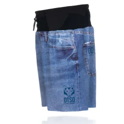 Cheap OTSO Pantalón corto - Blue Jeans