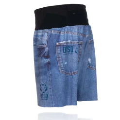 Cheap OTSO Pantalón corto - Blue Jeans