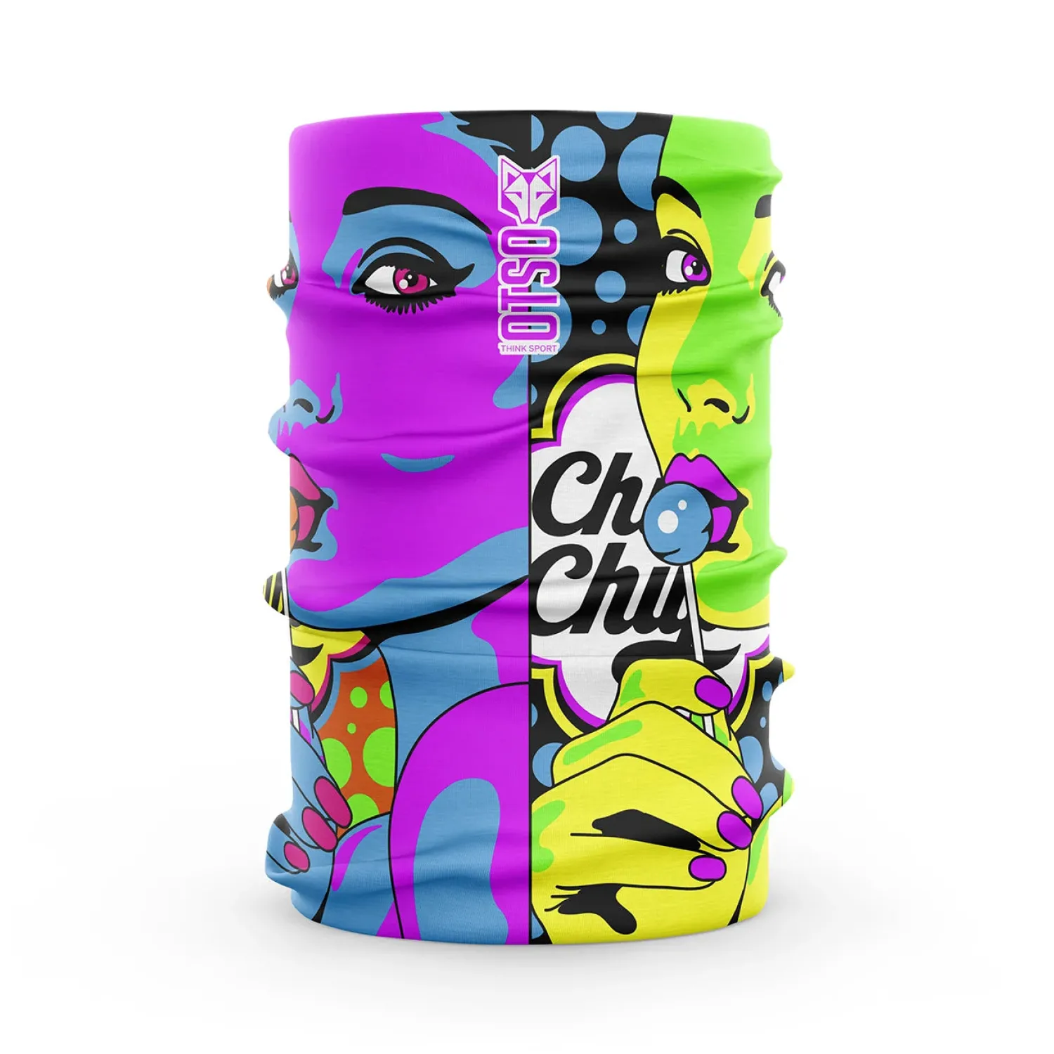 Clearance OTSO Protector de cuello - Chupa Chups Warhool
