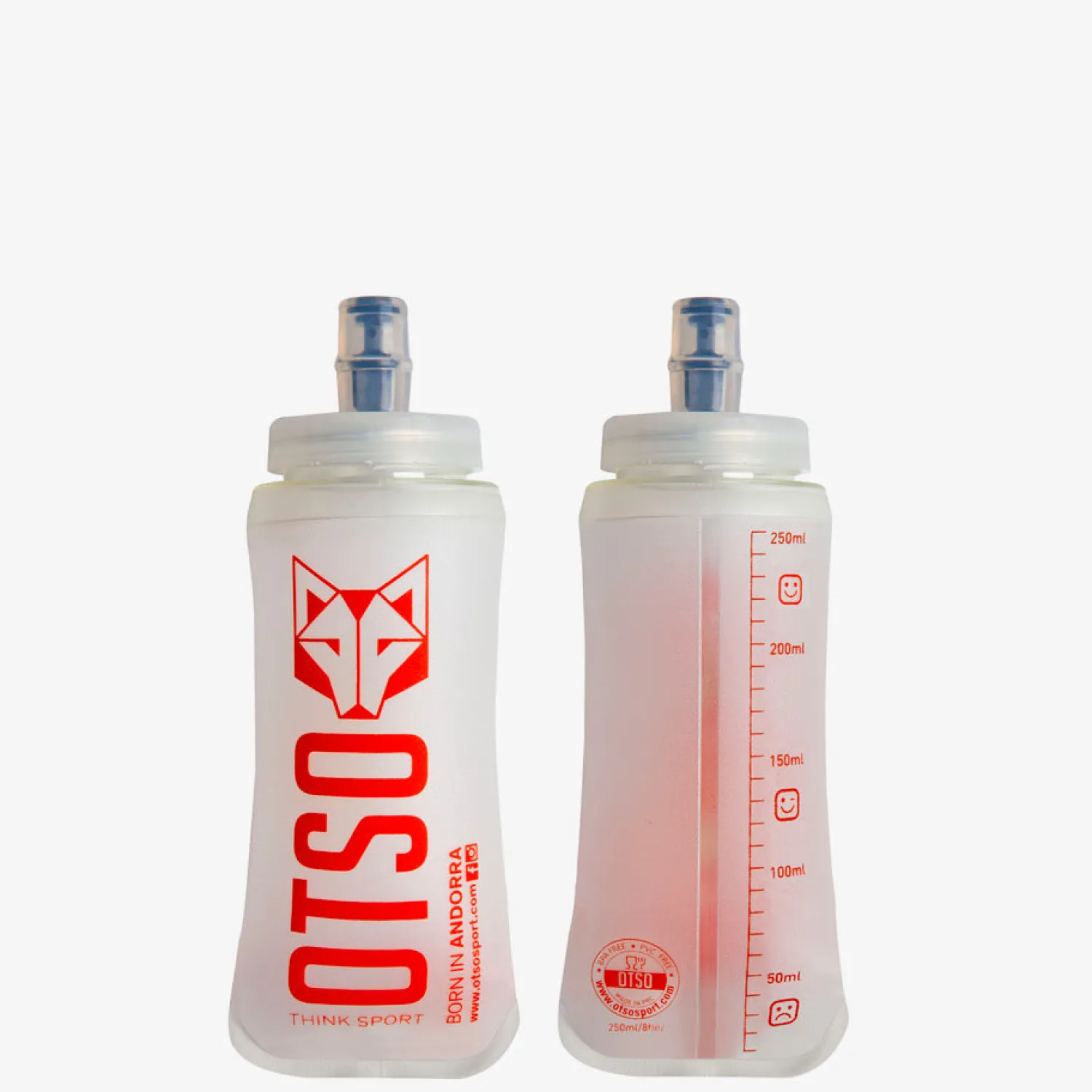 New OTSO Soft Flask 250ml Big Cap -