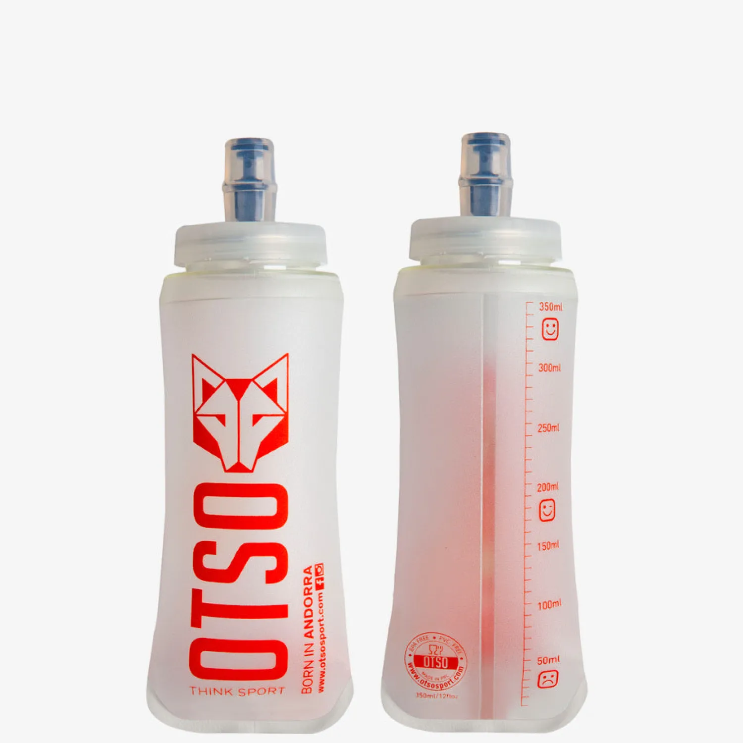 Clearance OTSO Soft Flask 350ml Big Cap -