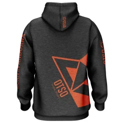 New OTSO Sudadera - Black & Fluo Orange