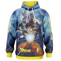 Shop OTSO Sudadera - Dragon Ball Super Goku Vegeta