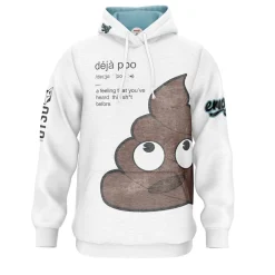 Best OTSO Sudadera - Emoji Déjà Poo