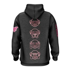 Clearance OTSO Sudadera - Emoji Monkey Neon