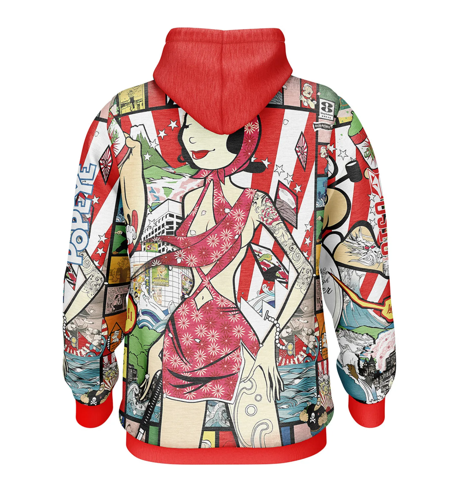 Clearance OTSO Sudadera - Popeye Art Show