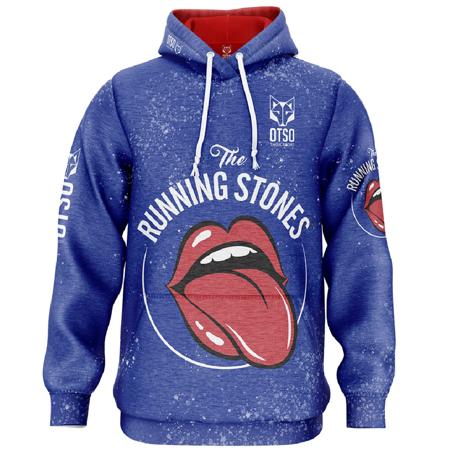 Flash Sale OTSO Sudadera - Running Stones Blue