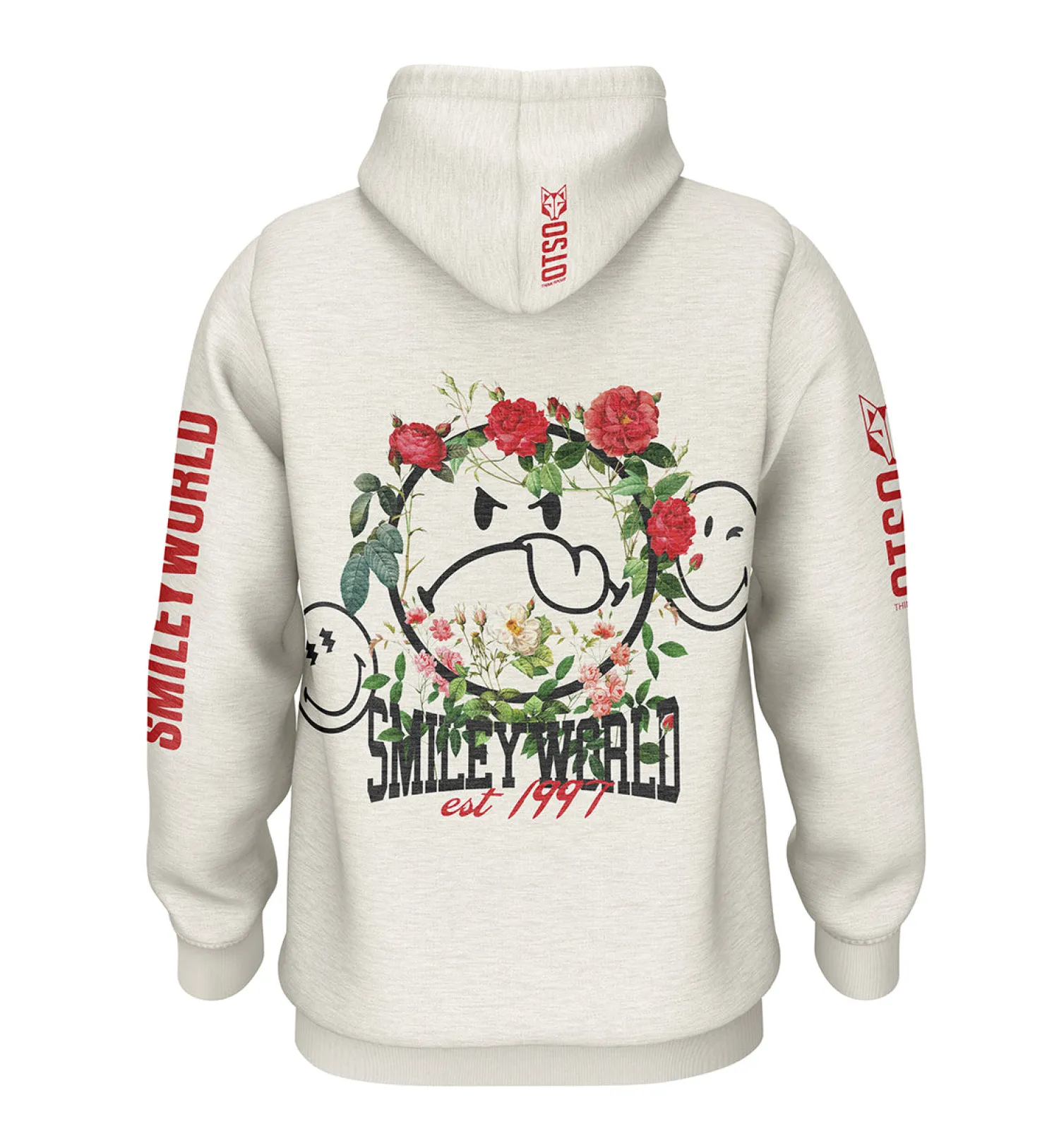 Fashion OTSO Sudadera - Smiley Vintage