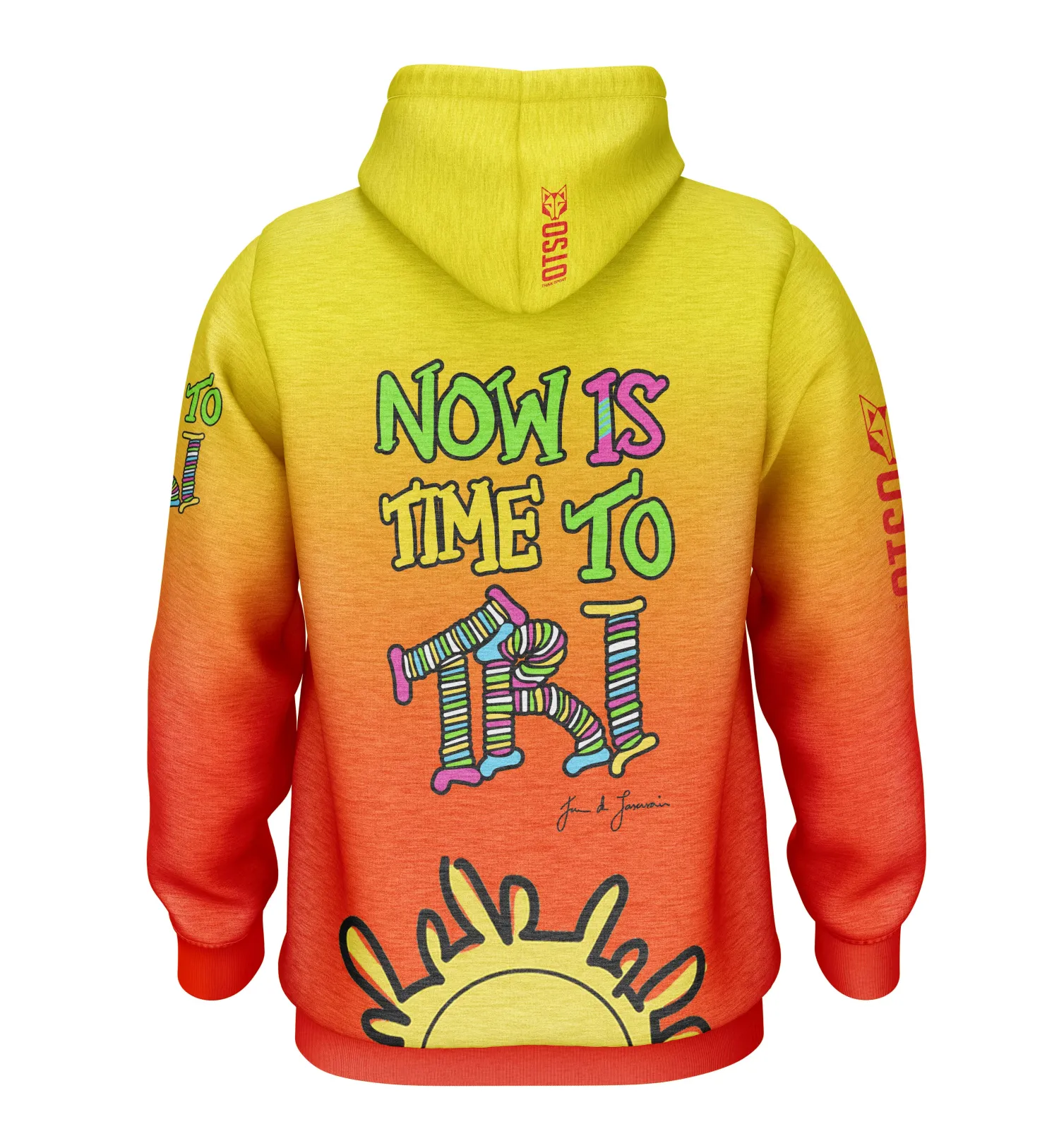 Best OTSO Sudadera - Time to tri Man Run