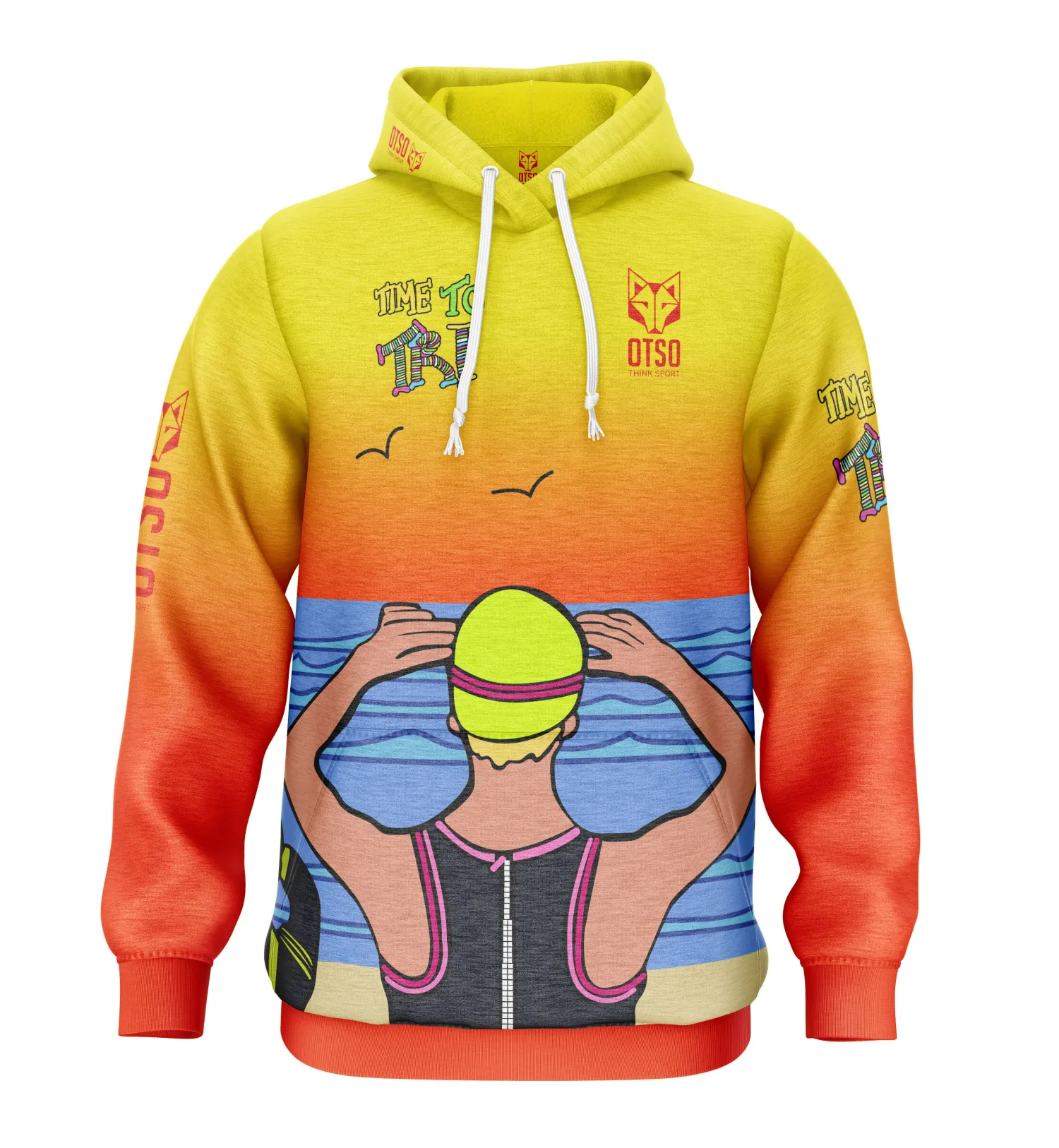 Discount OTSO Sudadera - Time to tri Woman Swin