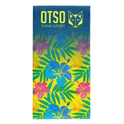 Clearance OTSO Toalla de microfibra - Floral Blue