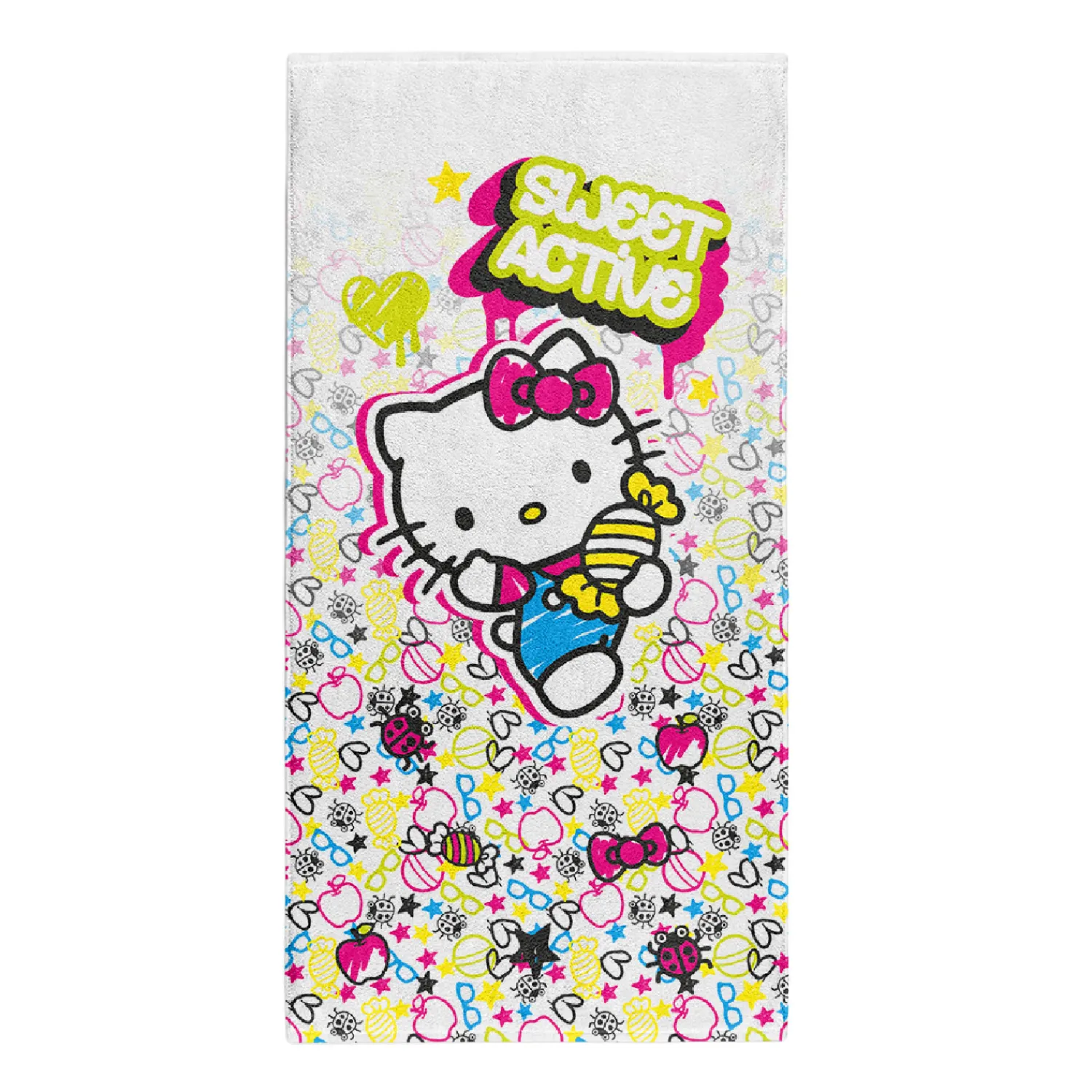Hot OTSO Toalla de microfibra - Hello Kitty Sweet