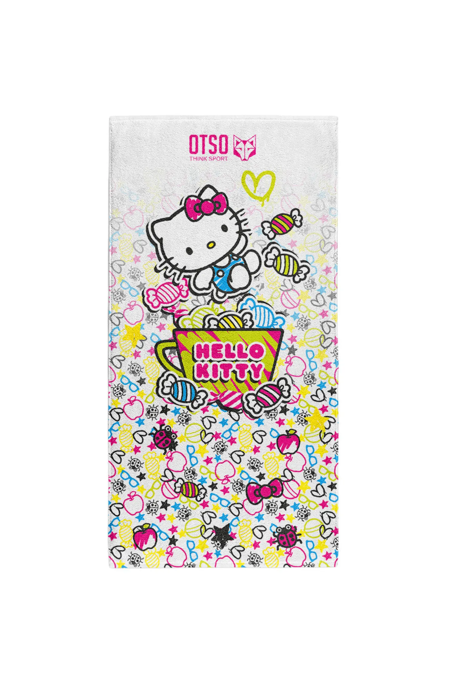 Hot OTSO Toalla de microfibra - Hello Kitty Sweet