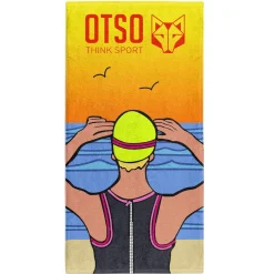 Shop OTSO Toalla de microfibra - Time To Tri Swim mujer