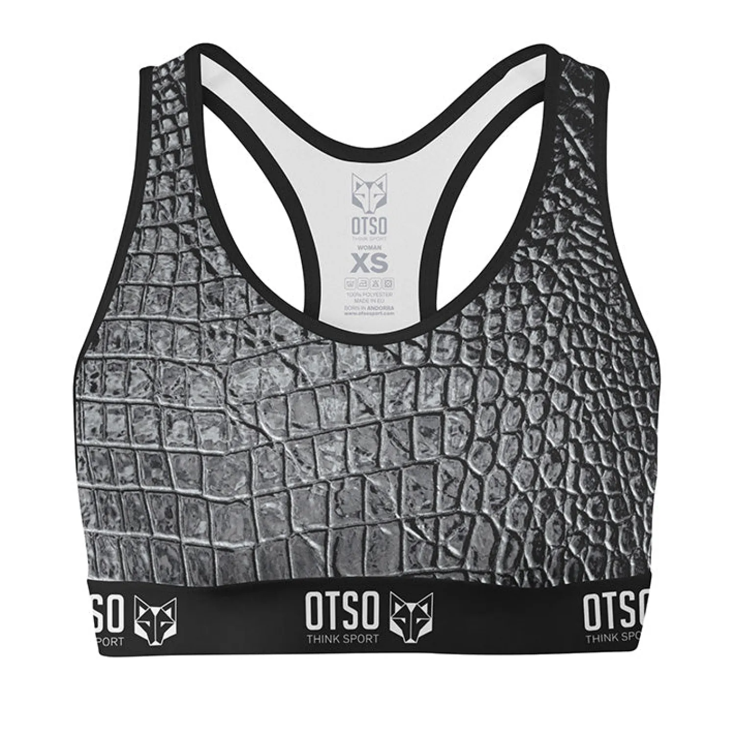 Fashion OTSO Top deportivo - Black Snake