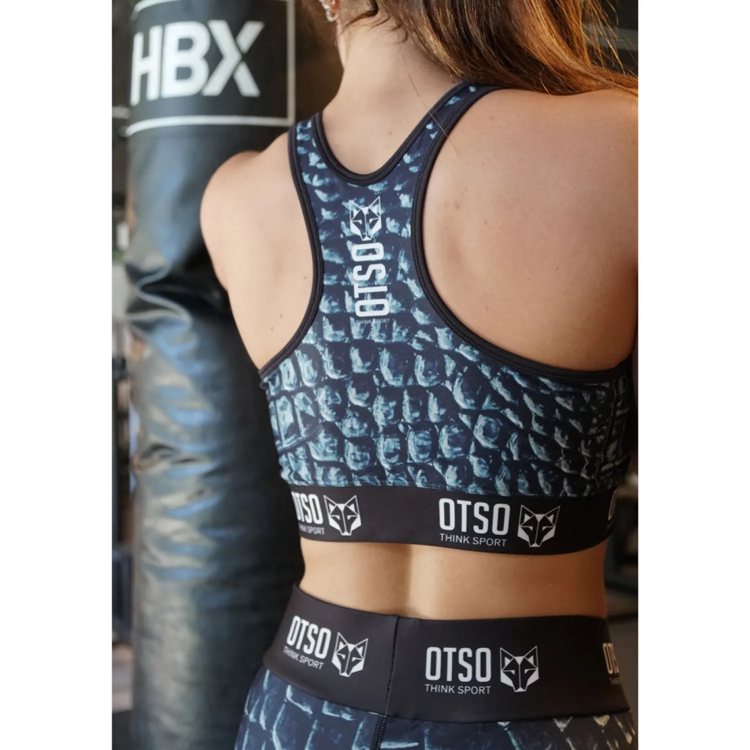 Fashion OTSO Top deportivo - Black Snake