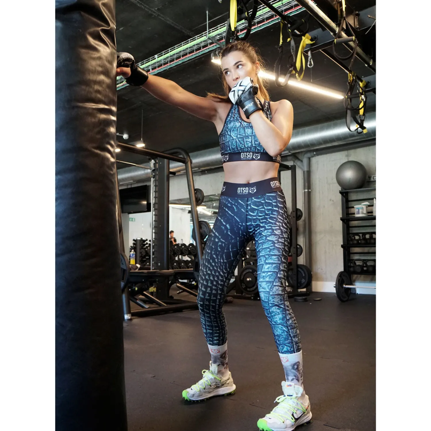 Fashion OTSO Top deportivo - Black Snake