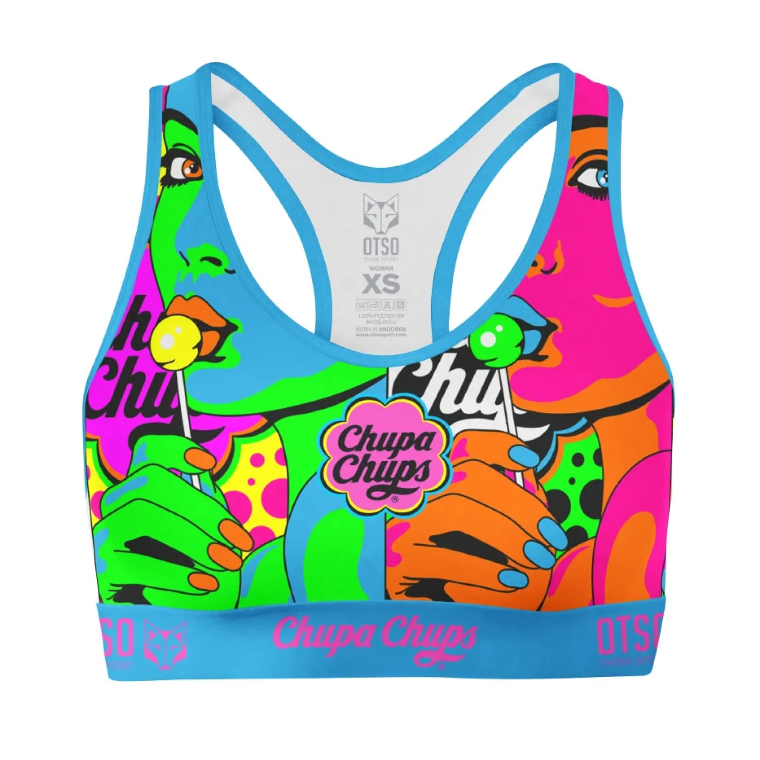 Fashion OTSO Top deportivo - Chupa Chups Warhool