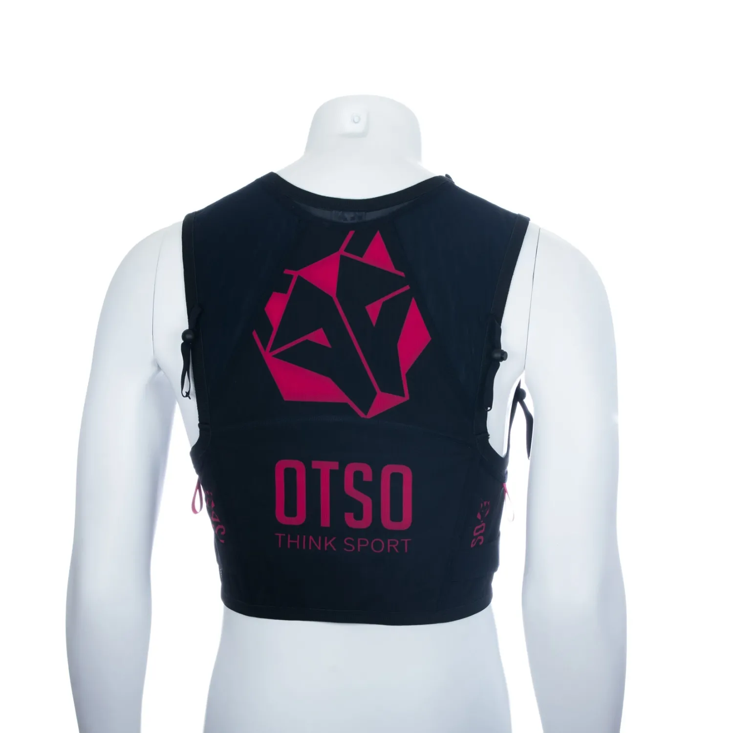 Online OTSO Trail running backpack - Black & Pink