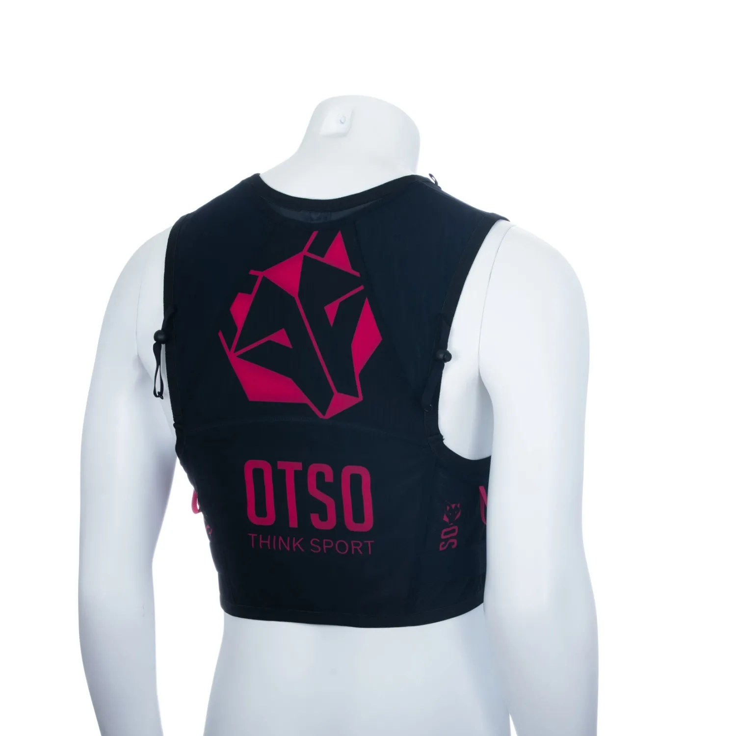 Online OTSO Trail running backpack - Black & Pink