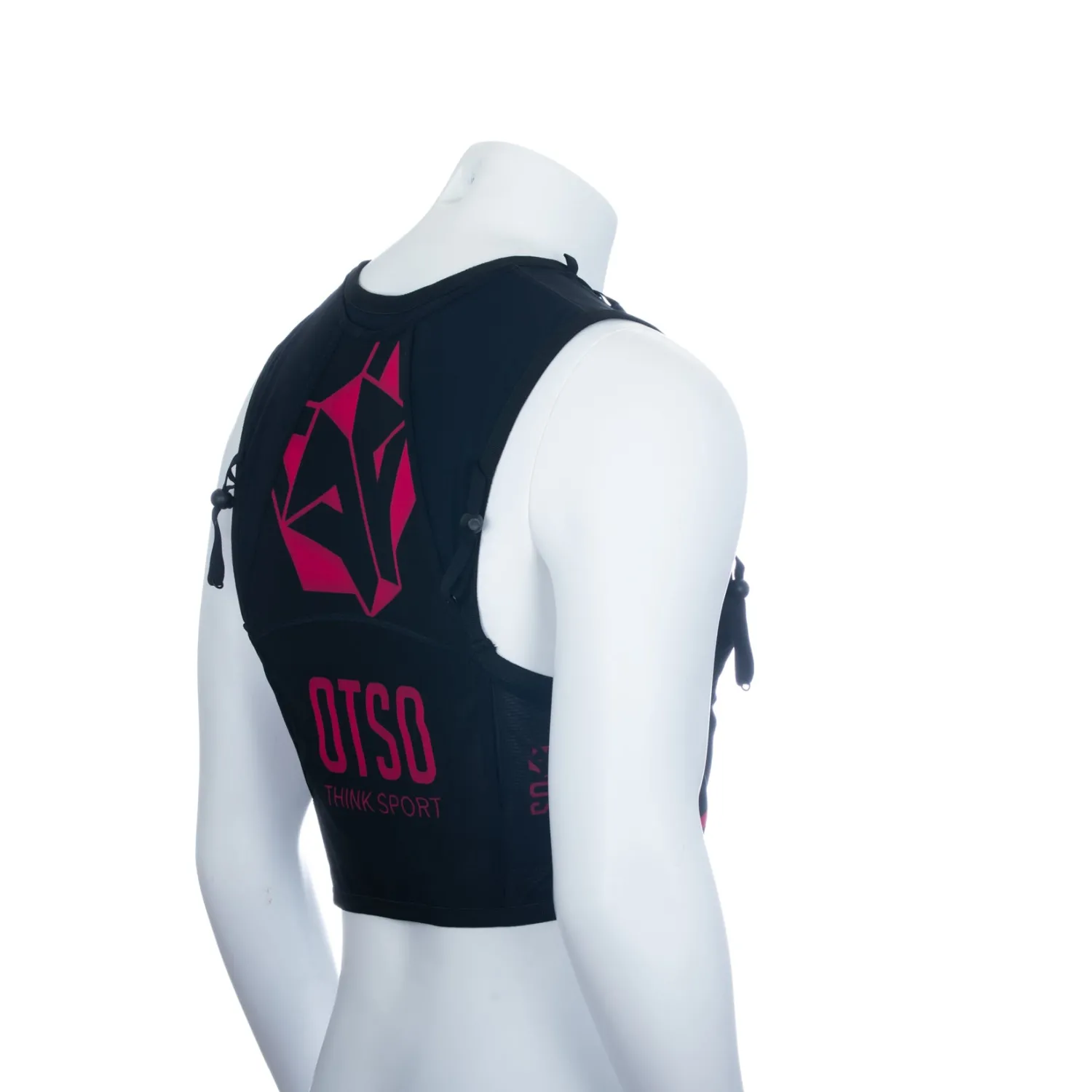 Online OTSO Trail running backpack - Black & Pink